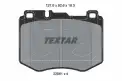 TEXTAR 2206103 Fren Balatası Ön