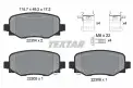 TEXTAR 2230401 Fren Balatası Arka
