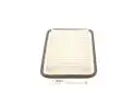 BOSCH F026400017 Hava Filtresi