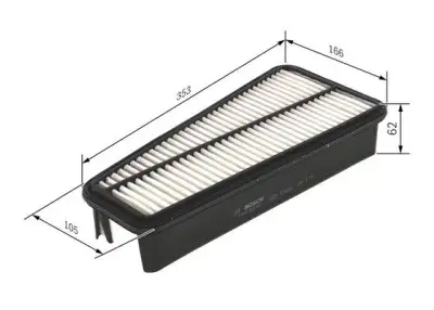 BOSCH F026400302 Hava Filtresi - 5. Görsel