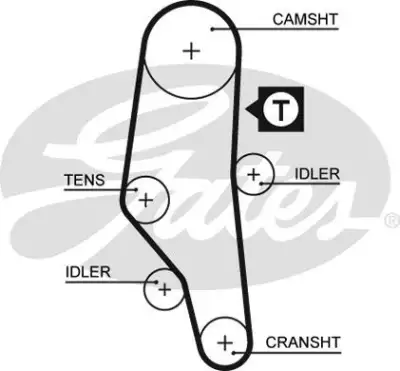 GATES 5302XS Triger Kayışı - 1. Görsel