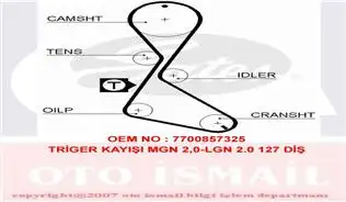 GATES 5370XS Triger Kayışı - 2. Görsel