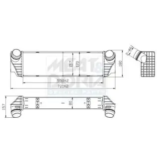 Turbo Radyatörü  ASPART 6TRA1021