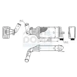 Turbo Radyatörü  ASPART 6TRA1036