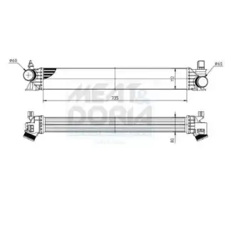 Turbo Radyatörü  ASPART 6TRA1053