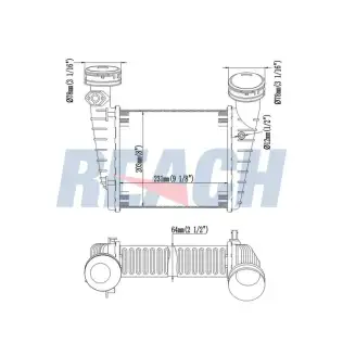 Turbo Radyatörü  ASPART 6TRA1070