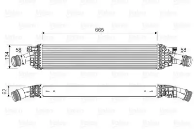 VALEO 818601 Turbo Radyatörü - 1. Görsel