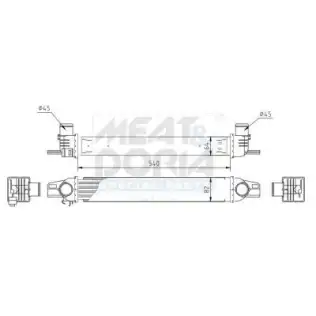 Turbo Radyatörü  AXAM 05-08-05-4072