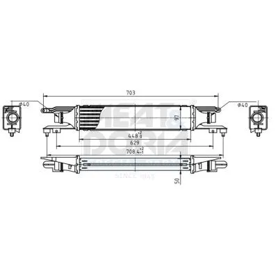 Turbo Radyatörü  BEHR 8ML 376 755-741 - 1. Görsel