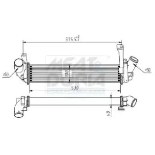 Turbo Radyatörü  BSG 75-535-016
