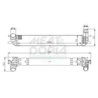 Turbo Radyatörü  BSG 75-535-020