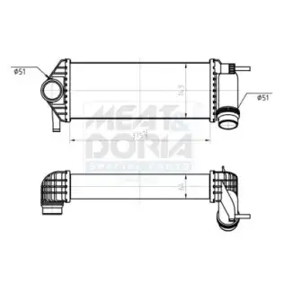 Turbo Radyatörü  BSG 75-535-026