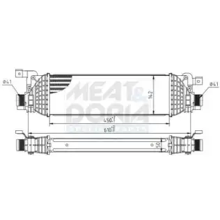 Turbo Radyatörü  EUROCRAFT EU F24172-006