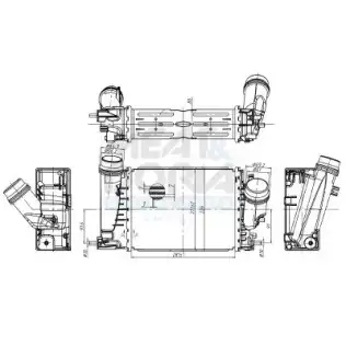 Turbo Radyatörü  MAHLE CI 415 000P