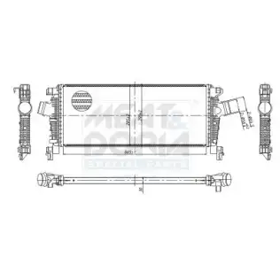 Turbo Radyatörü  MAHLE CI 465 000P