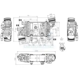 Turbo Radyatörü  VOLKSWAGEN ORJINAL 04L145749H