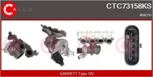 Turbo Şarj  GARRETT 873970-5003S