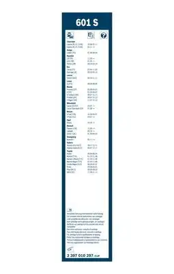 BOSCH 3397010297 Silecek Süpürgesi Ön Takım - 3. Görsel