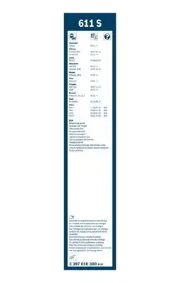 BOSCH 3397010300 Twin Rüzgarlikli Silecek - 3. Görsel
