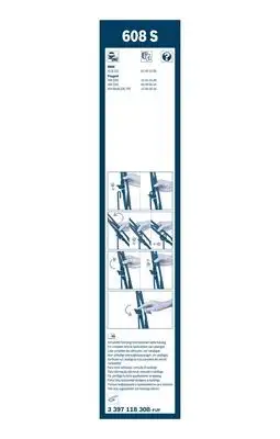BOSCH 3397118308 Silecek Süpürgesi Ön Takım - 3. Görsel