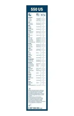 BOSCH 3397004591 Twin Rüzgarlikli Tekli Silecekler - 3. Görsel