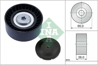 INA 532080410 V Kayış Gergi Rulmanı