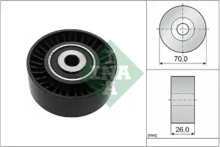 INA 532054410 V Kayış Gergi Rulmanı