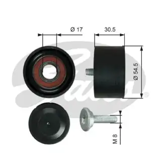 GATES T36375 V Kayış Gergi Rulmanı