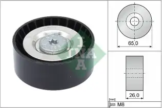 INA 532057110 V Kayış Gergi Rulmanı
