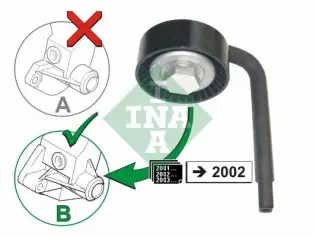 INA 531079010 V Kayış Gergi Rulmanı