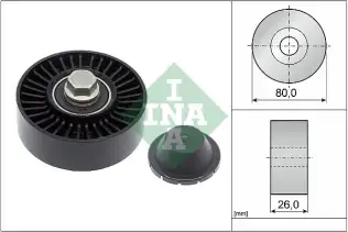 INA 532051210 V Kayış Gergi Rulmanı