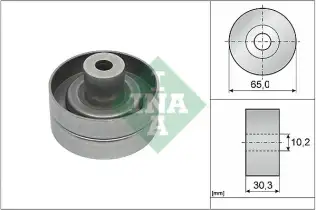 INA 532091010 V Kayış Gergi Rulmanı