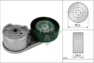 INA 534072510 V Kayış Gergi Rulmanı