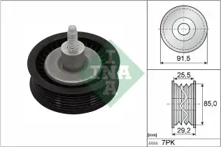 INA 532090910 V Kayış Gergi Rulmanı