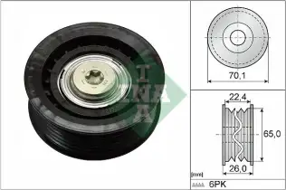 INA 532047110 V Kayış Gergi Rulmanı
