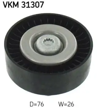 Vantilatör Kayış Gergi Rulmanı  SKF VKM 31307