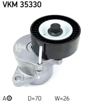 Vantilatör Kayış Gergi Rulmanı  SKF VKM 35330