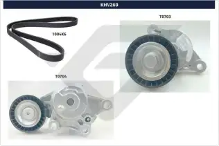 Vantilatör Kayış Seti  INA 529 0581 10