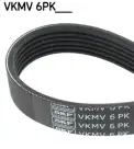 Vantilatör Kayışı  SKF VKMV 6PK1070