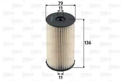VALEO 587904 Yakıt Filtresi - 1. Görsel