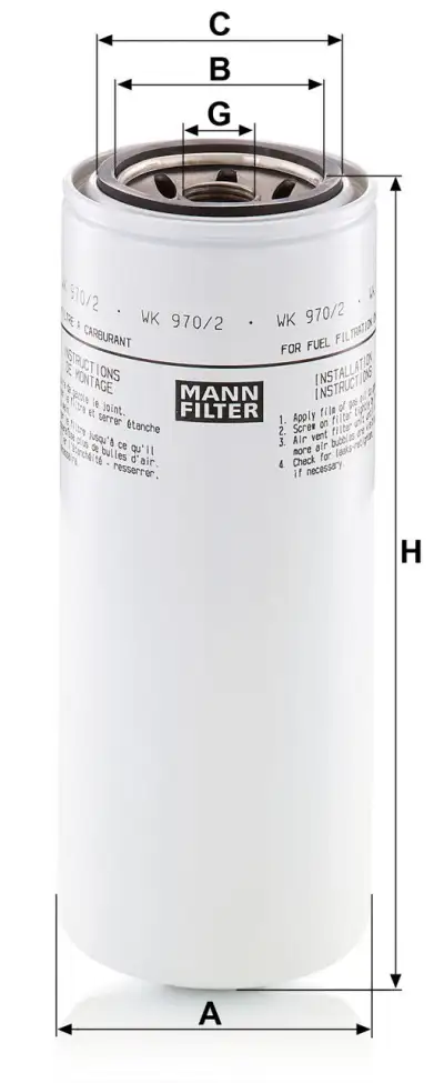 WIX 33527 Yakıt Filtresi - 2. Görsel