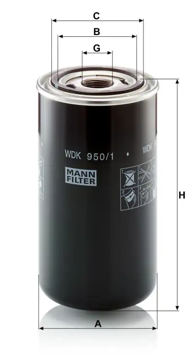 WIX 33528 Yakıt Filtresi - 2. Görsel