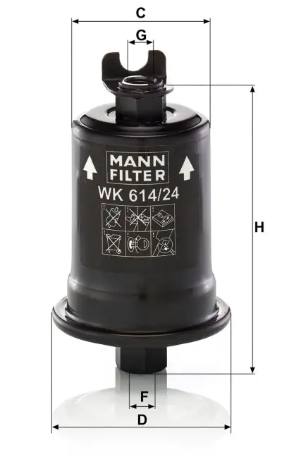 WIX 33554 Yakıt Filtresi - 2. Görsel