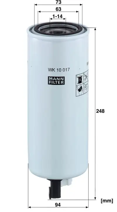 WIX 33604 Yakıt Filtresi - 2. Görsel