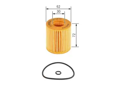 BOSCH 1457429257 Yağ Filtresi - 5. Görsel