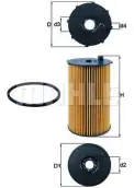 MAHLE OX205/2D Yağ Filtresi