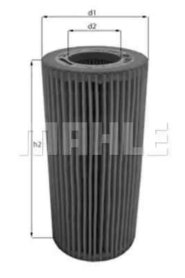 MAHLE OX381D Yağ Filtresi - 2. Görsel