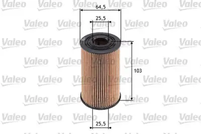 VALEO 586533 Yağ Filtresi - 1. Görsel