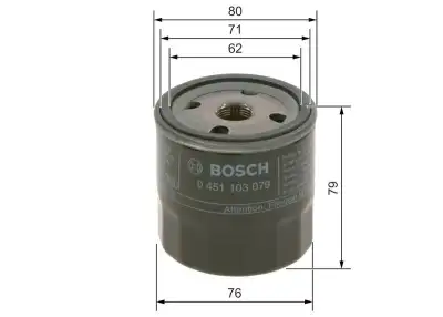 Yağ Filtresi  BOSCH 0 451 103 204 - 1. Görsel