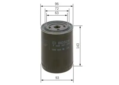 Yağ Filtresi BOSCH F 026 407 256 - 5. Görsel